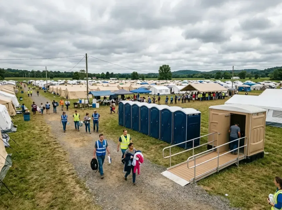 disaster-relief-camp-restrooms-010 — frequently asked questions, Dumpster & Portable Bathrooms Rental in Oconomowoc, WI